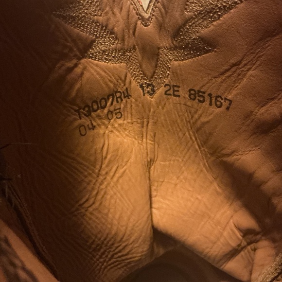 LUCCHESE cowboy boots size 13 - Picture 2 of 6